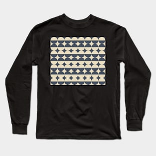 Circles Geometric Pattern Long Sleeve T-Shirt